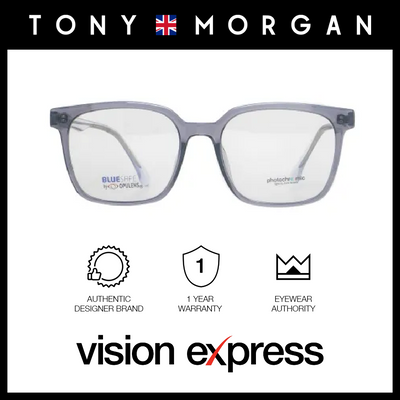 Tony Morgan Women's Clear Acetate Square Eyeglasses TM60006C454PNK - Vision Express Optical Philippines