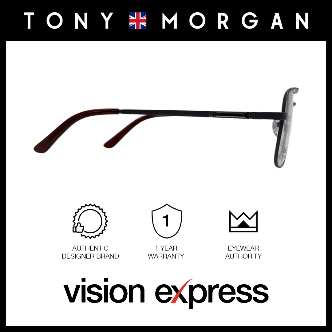 Tony Morgan Eyeglasses TMBANKSSILVER56 - Vision Express Optical Philippines