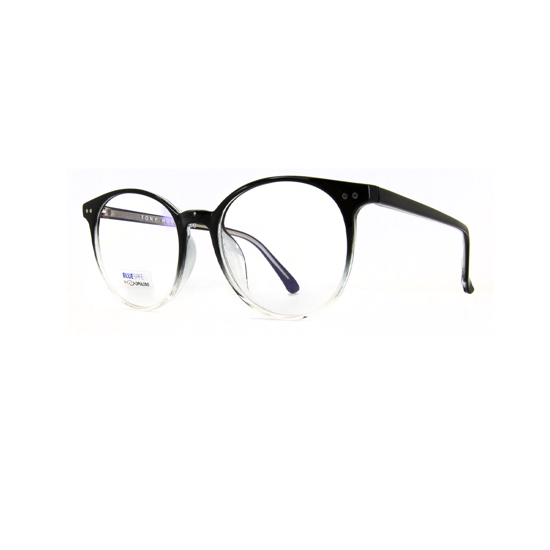 Tony Morgan Woman Black Tr 90 Round TMCH2828BLK53 - Vision Express Optical Philippines