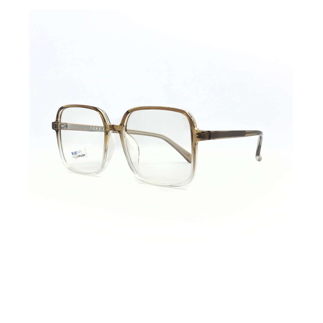 Tony Morgan Woman Brown Tr 90 Square TMCH2831BRWN55 - Vision Express Optical Philippines