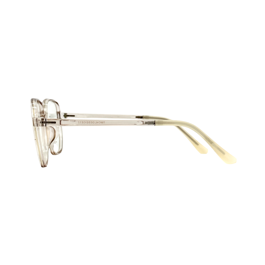 Tony Morgan Unisex Beige TR90 Square Eyeglasses TMCHLOEBEIGE52 - Vision Express Optical Philippines