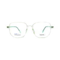 Tony Morgan Unisex Green TR90 Square Eyeglasses TMCHLOEGREEN52 - Vision Express Optical Philippines