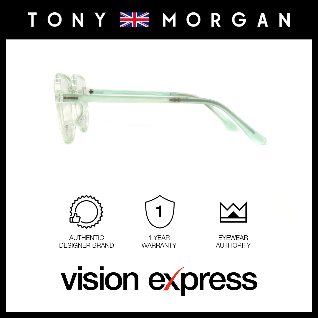 Tony Morgan Unisex Green TR90 Square Eyeglasses TMCHLOEGREEN52 - Vision Express Optical Philippines