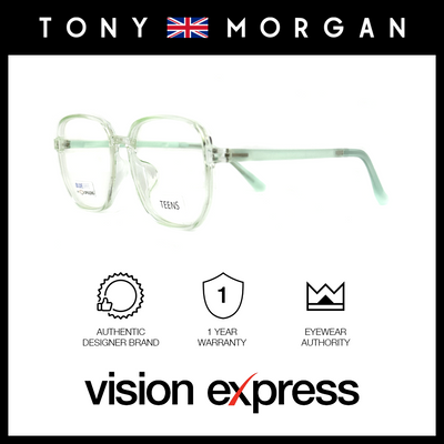 Tony Morgan Unisex Green TR90 Square Eyeglasses TMCHLOEGREEN52 - Vision Express Optical Philippines