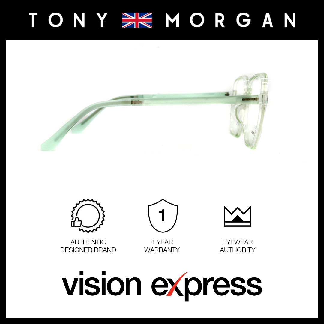 Tony Morgan Unisex Green TR90 Square Eyeglasses TMCHLOEGREEN52 - Vision Express Optical Philippines