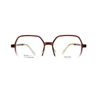 Tony Morgan Unisex Brown TR90 Irregular Eyeglasses TMDANBROWN53 - Vision Express Optical Philippines