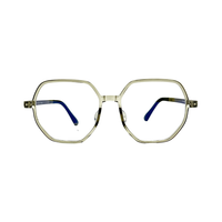 Tony Morgan Unisex Green TR90 Irregular Eyeglasses TMDANGREEN53 - Vision Express Optical Philippines