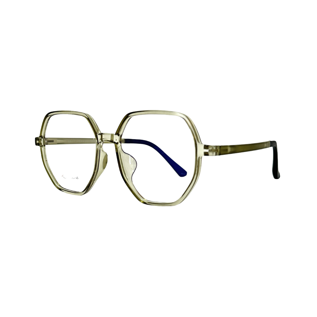 Tony Morgan Unisex Green TR90 Irregular Eyeglasses TMDANGREEN53 - Vision Express Optical Philippines