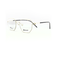 Tony Morgan Unisex Gold Titanium Irregular TMELIJAHGOLD53 - Vision Express Optical Philippines