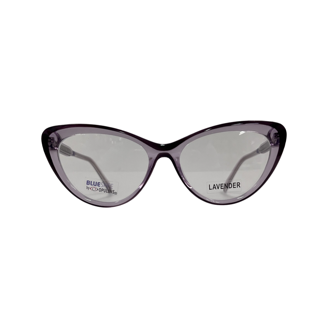 Tony Morgan Women's Purple Acetate Cat Eye Eyeglasses TMEMMAPURP55 - Vision Express Optical Philippines