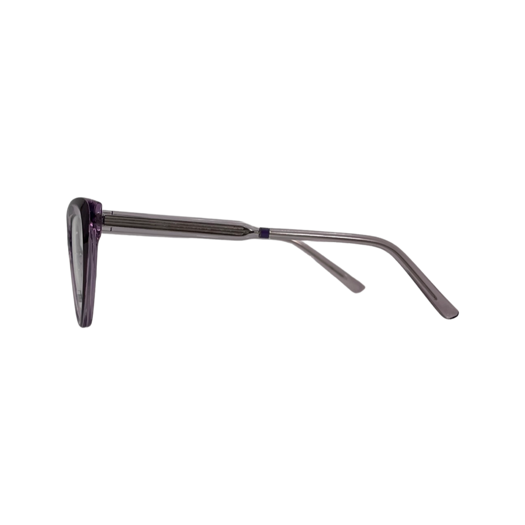 Tony Morgan Women's Purple Acetate Cat Eye Eyeglasses TMEMMAPURP55 - Vision Express Optical Philippines