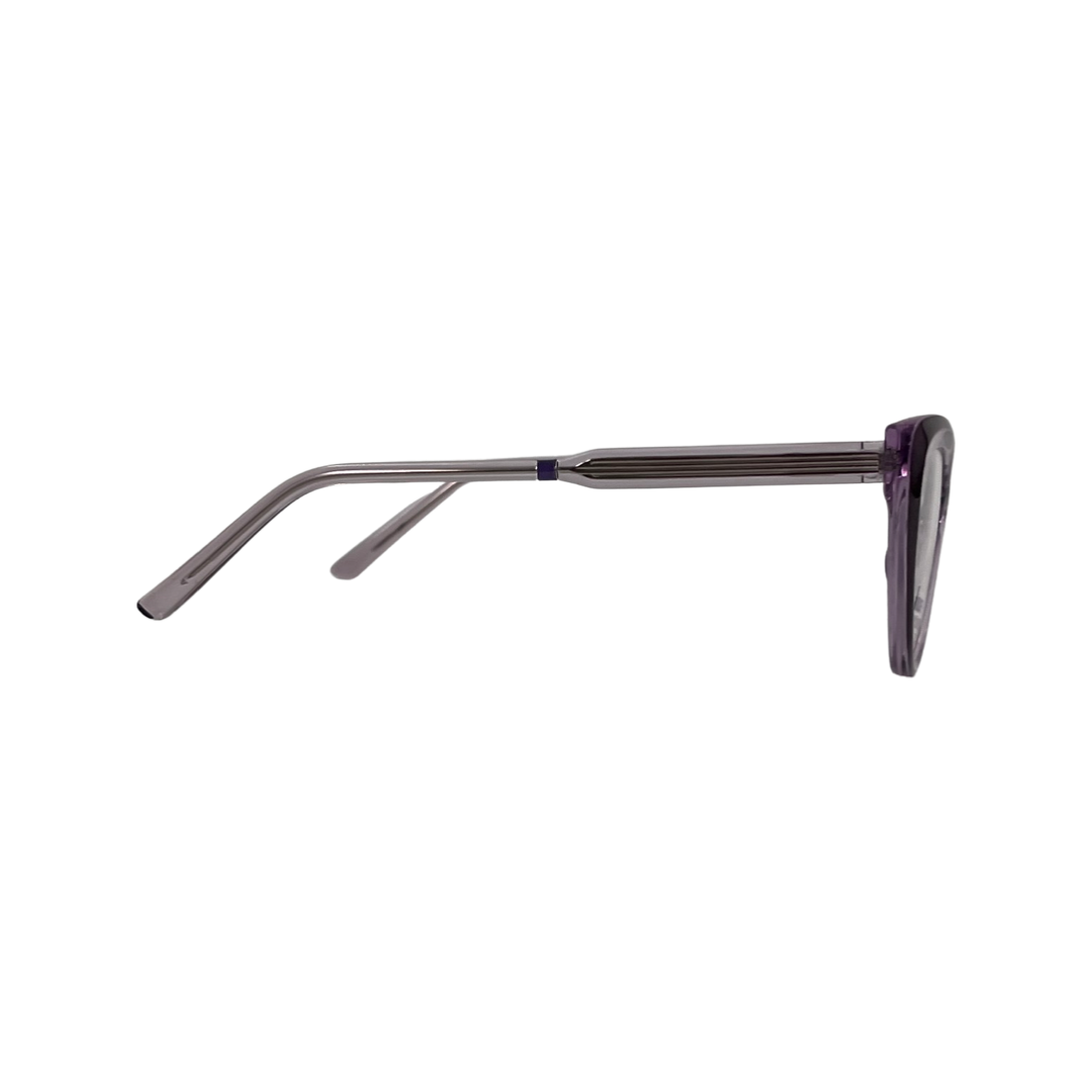 Tony Morgan Women's Purple Acetate Cat Eye Eyeglasses TMEMMAPURP55 - Vision Express Optical Philippines