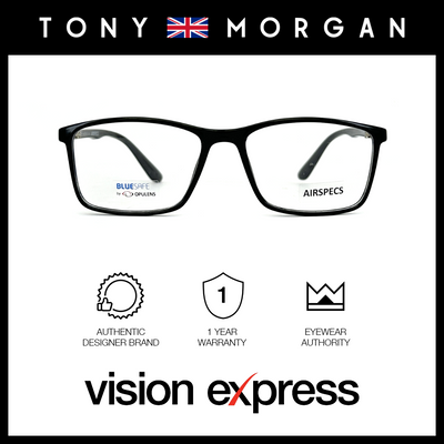 Tony Morgan Eyeglasses TMGENEBLACK53 - Vision Express Optical Philippines