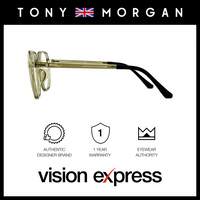 Tony Morgan Unisex Green TR90 Irregular Eyeglasses TMHARPERGREEN51 - Vision Express Optical Philippines
