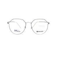 Tony Morgan Unisex Silver Titanium Round TMHENRYSILVER52 - Vision Express Optical Philippines