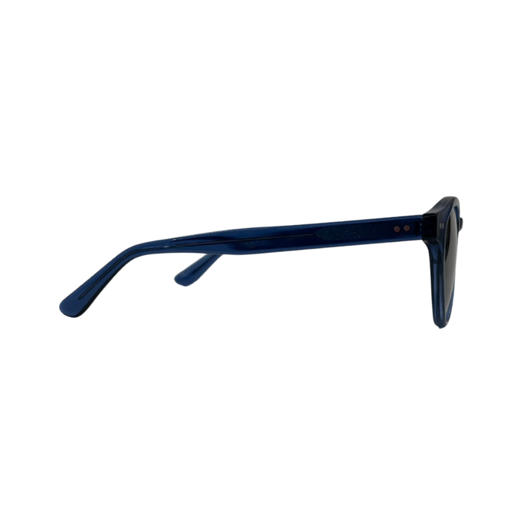 Tony Morgan Men's Blue Round Acetate Sunglasses TMJACKBLUE51 - Vision Express Optical Philippines