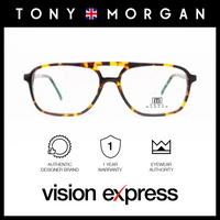 Tony Morgan Men's Tortoise Plastic Square Eyeglasses TM JACOB/C2 - Vision Express Optical Philippines
