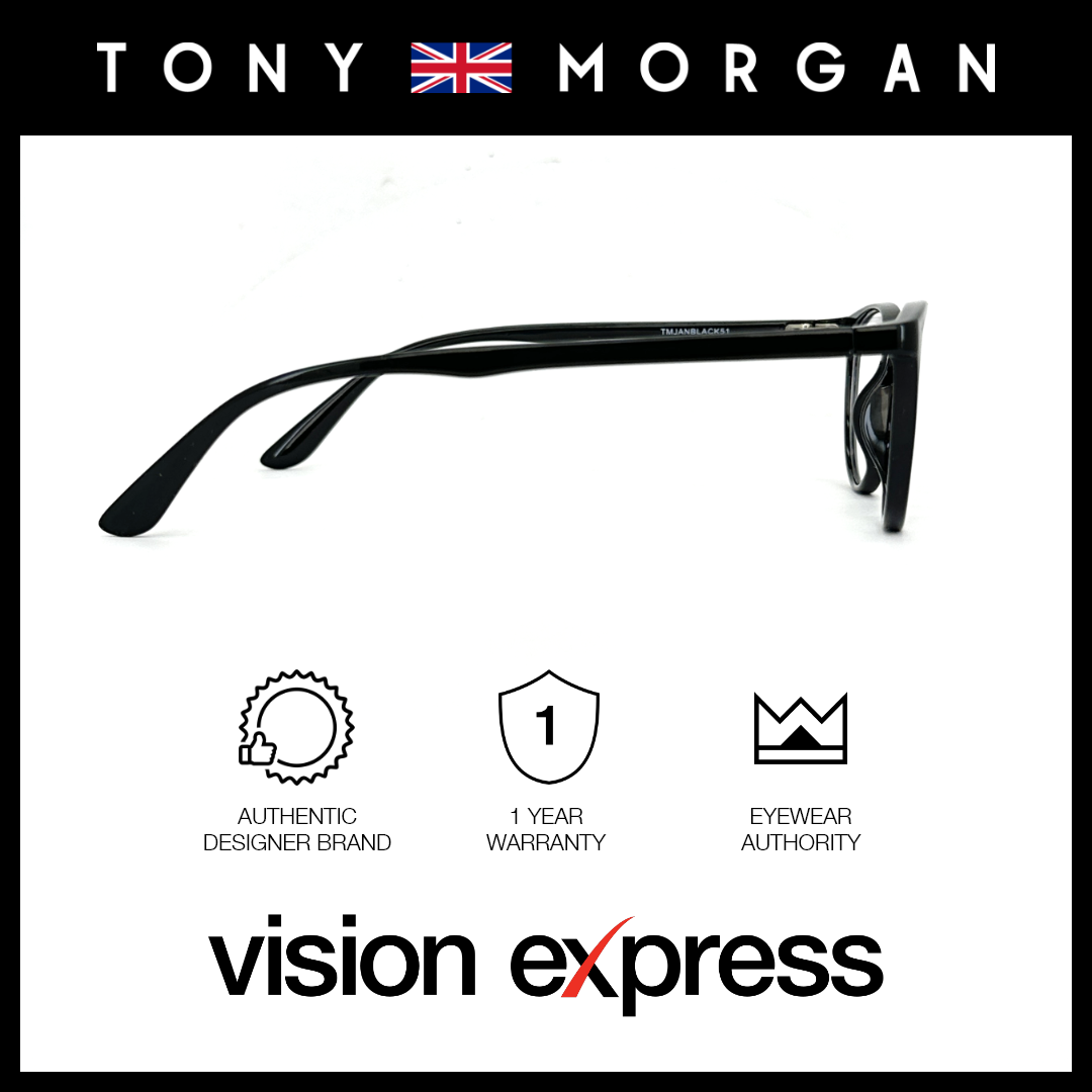 Tony Morgan Eyeglasses TMJANBLACK51 - Vision Express Optical Philippines