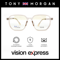 Tony Morgan Unisex Beige TR90 Square Eyeglasses TMJOJOBEIGE53 - Vision Express Optical Philippines