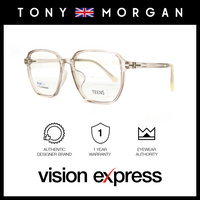 Tony Morgan Unisex Beige TR90 Square Eyeglasses TMJOJOBEIGE53 - Vision Express Optical Philippines