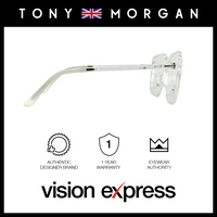 Tony Morgan Unisex Clear TR90 Square Eyeglasses TMJOJOCLEAR53 - Vision Express Optical Philippines