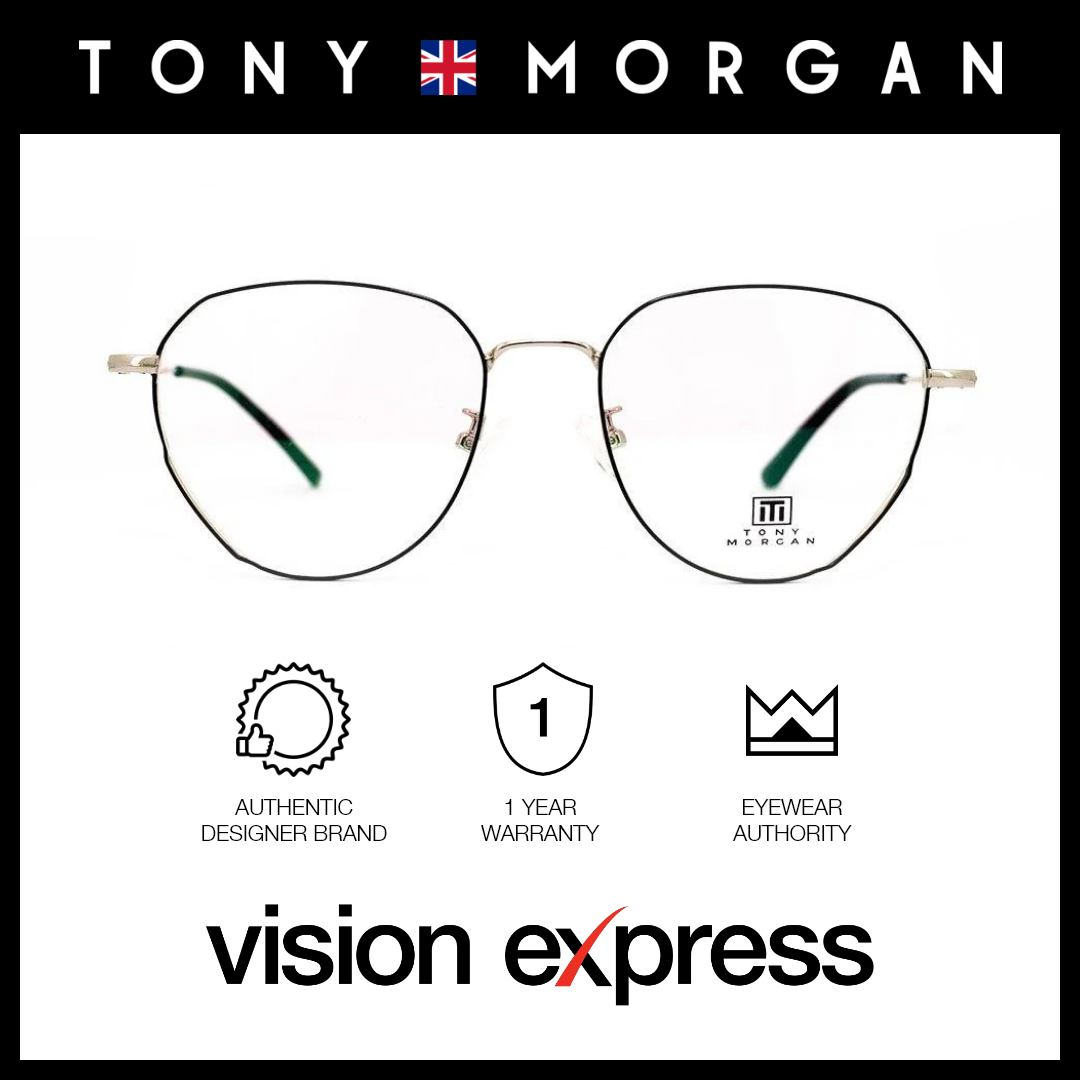 Tony Morgan Women's Black Metal Rectangle Eyeglasses TM LILY/C4 - Vision Express Optical Philippines