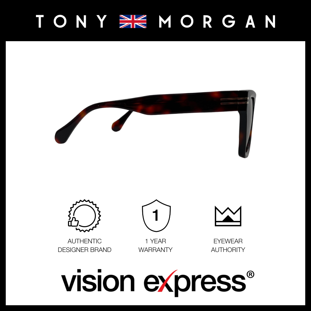Tony Morgan Men's Brown Square Acetate Sunglasses TMLUCASBROWN55 - Vision Express Optical Philippines