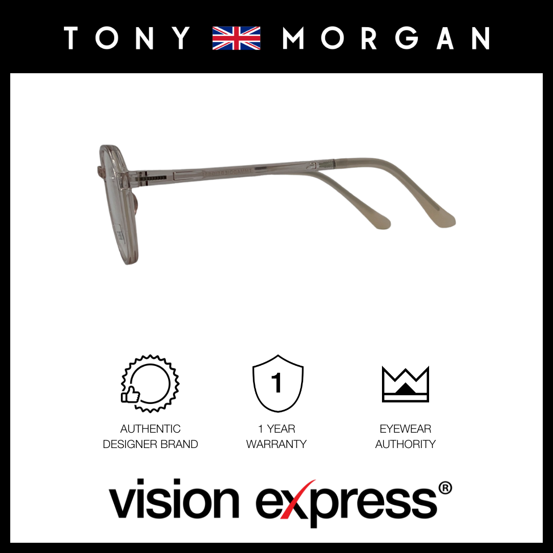 Tony Morgan Unisex Beige TR90 Round Eyeglasses TMMADDIEBEIGE51 - Vision Express Optical Philippines