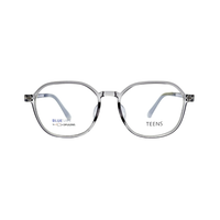 Tony Morgan Unisex Grey TR90 Round Eyeglasses TMMADDIEGREY51 - Vision Express Optical Philippines