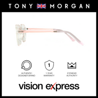 Tony Morgan Unisex Pink TR90 Round Eyeglasses TMMADDIEPINK51 - Vision Express Optical Philippines