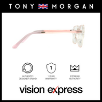 Tony Morgan Unisex Pink TR90 Round Eyeglasses TMMADDIEPINK51 - Vision Express Optical Philippines