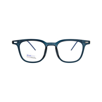 Tony Morgan Malik Blue Acetate Square Eyeglasses TMMALIKBLUE 53 - Vision Express Optical Philippines
