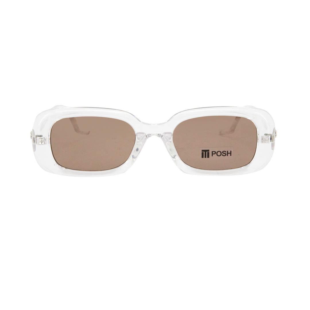 Tony Morgan Women's Clear Acetate Sunglasses TMMILESBRWN54 - Vision Express Optical Philippines