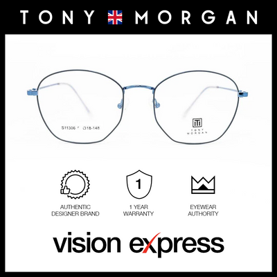 Tony Morgan Women's Grey Metal Round Eyeglasses TM NERINE/C20 - Vision Express Optical Philippines