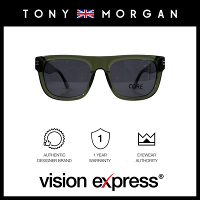 Tony Morgan Men's Green Square Acetate Sunglasses TMNOAHGREEN54 - Vision Express Optical Philippines