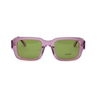 Tony Morgan Purple Acetate Square Sunglasses TMPEYTONYELLOW49 - Vision Express Optical Philippines