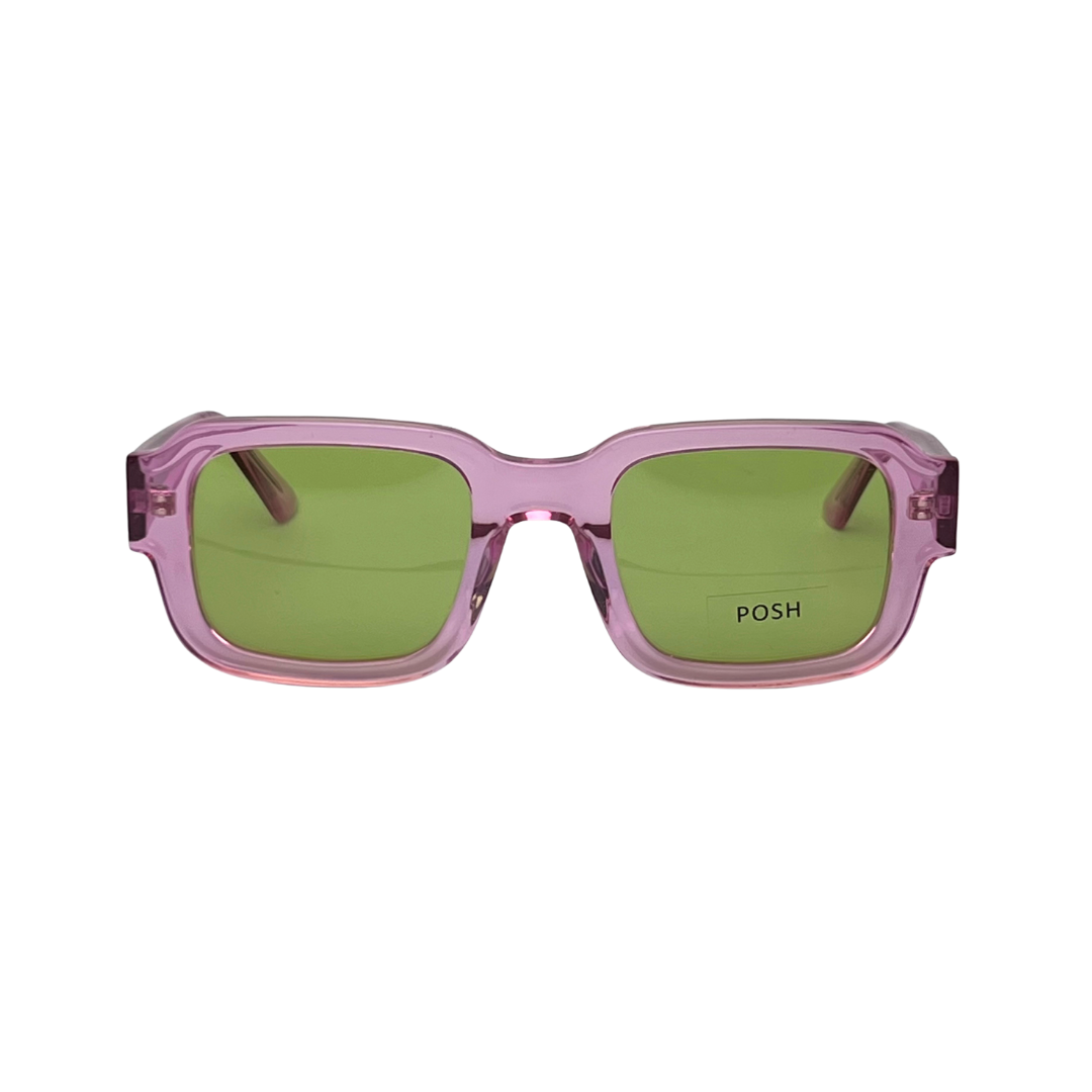 Tony Morgan Purple Acetate Square Sunglasses TMPEYTONYELLOW49 - Vision Express Optical Philippines