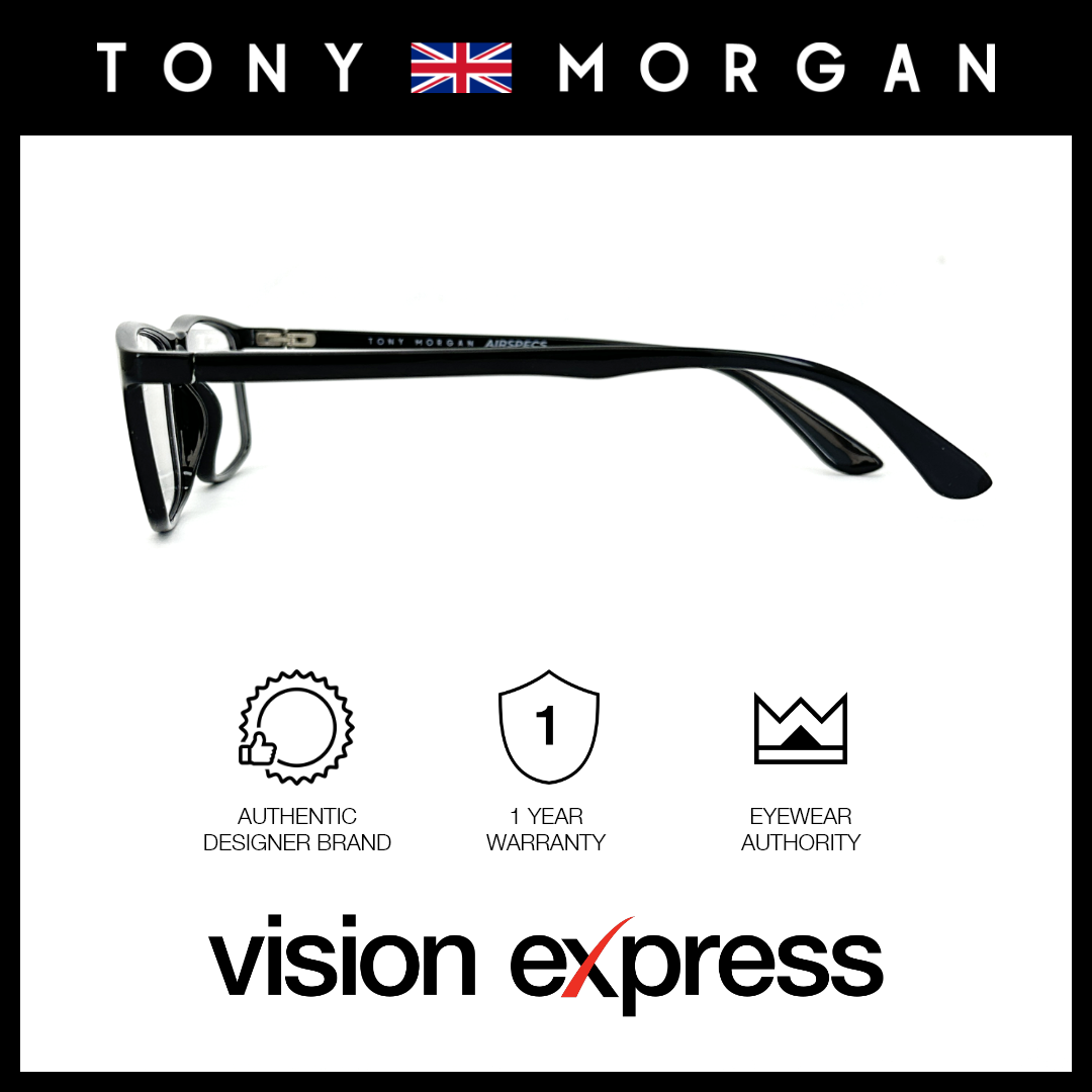 Tony Morgan Eyeglasses TMREMYBLACK51 - Vision Express Optical Philippines