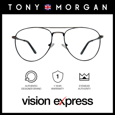 Tony Morgan Eyeglasses TMROMEBLACK53 - Vision Express Optical Philippines