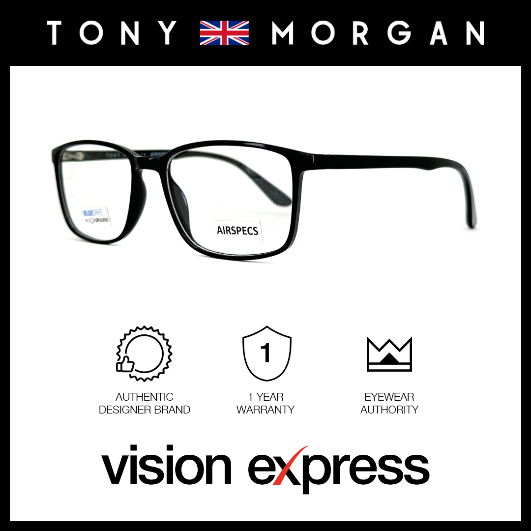 Tony Morgan Eyeglasses TMRYANBLACK54 - Vision Express Optical Philippines
