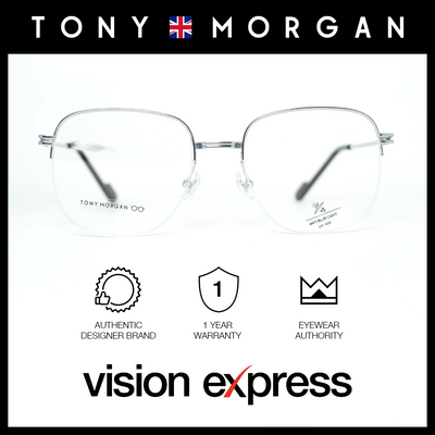Tony Morgan Women's Silver Metal Round Eyeglasses TMS31751SILVER56 - Vision Express Optical Philippines