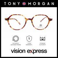 Tony Morgan Men's Tortoise Plastic Round Eyeglasses TM SOFIA/C3 - Vision Express Optical Philippines