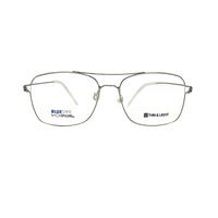 Tony Morgan Unisex Silver Titanium Irregular TMTAYLORSILVER54 - Vision Express Optical Philippines