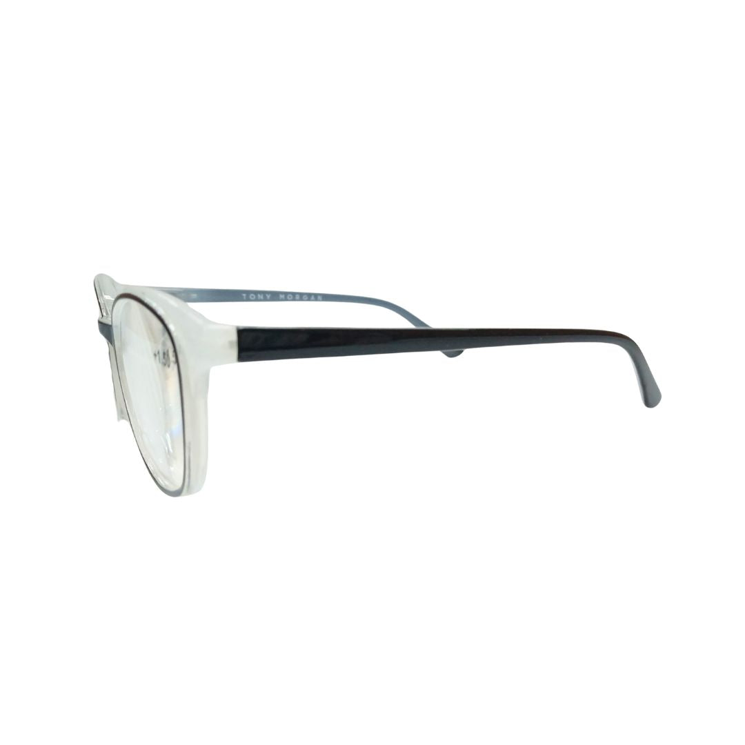 Tony Morgan Black Tr 90 Round Reading Glasses TMWRENBLACK53 - Vision Express Optical Philippines
