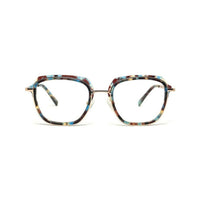 Tony Morgan Women's Blue Metal Round Eyeglasses TMYD1032C453 - Vision Express Optical Philippines