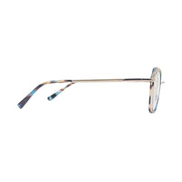 Tony Morgan Women's Blue Metal Round Eyeglasses TMYD1032C453 - Vision Express Optical Philippines