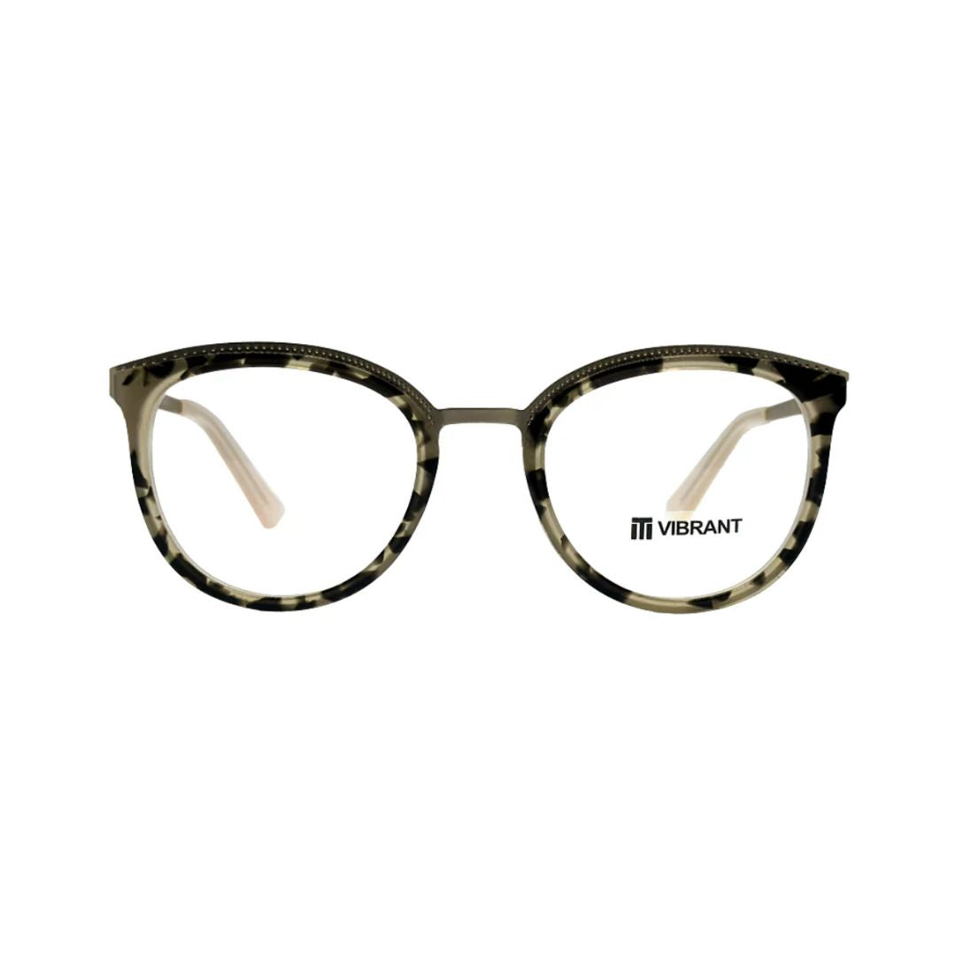 Tony Morgan Woman Brown Metal Round TMYD1033C453 - Vision Express Optical Philippines