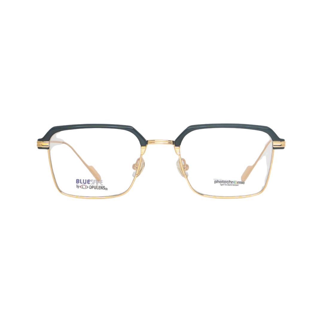 Tony Morgan Women's Black Metal Square Eyeglasses TMZS52062C353BLK