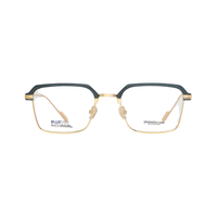 Tony Morgan Women's Black Metal Square Eyeglasses TMZS52062C353BLK