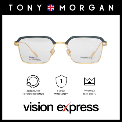 Tony Morgan Women's Black Metal Square Eyeglasses TMZS52062C353BLK - Vision Express Optical Philippines